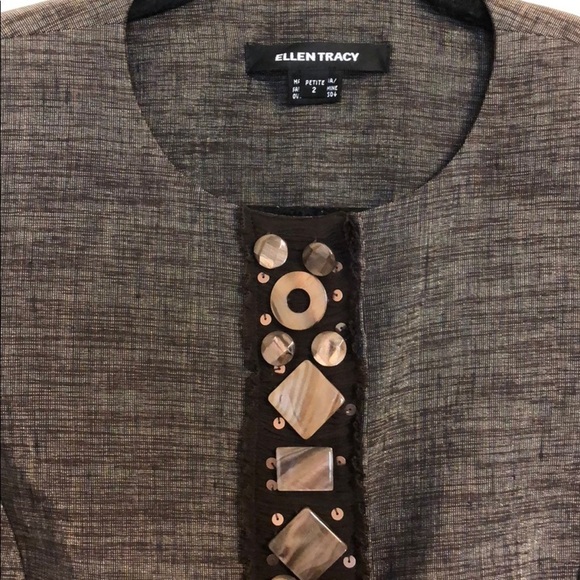 PETITE Ellen Tracy Jacket - Picture 4 of 8